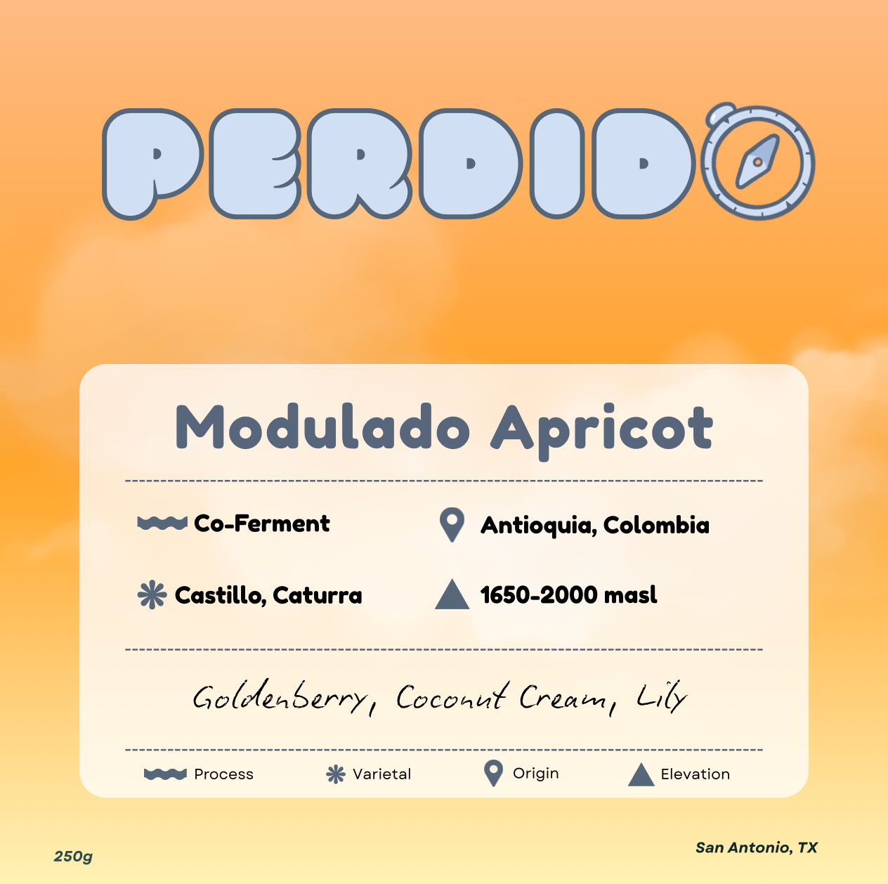Modulado Apricot - Colombia Co Ferment