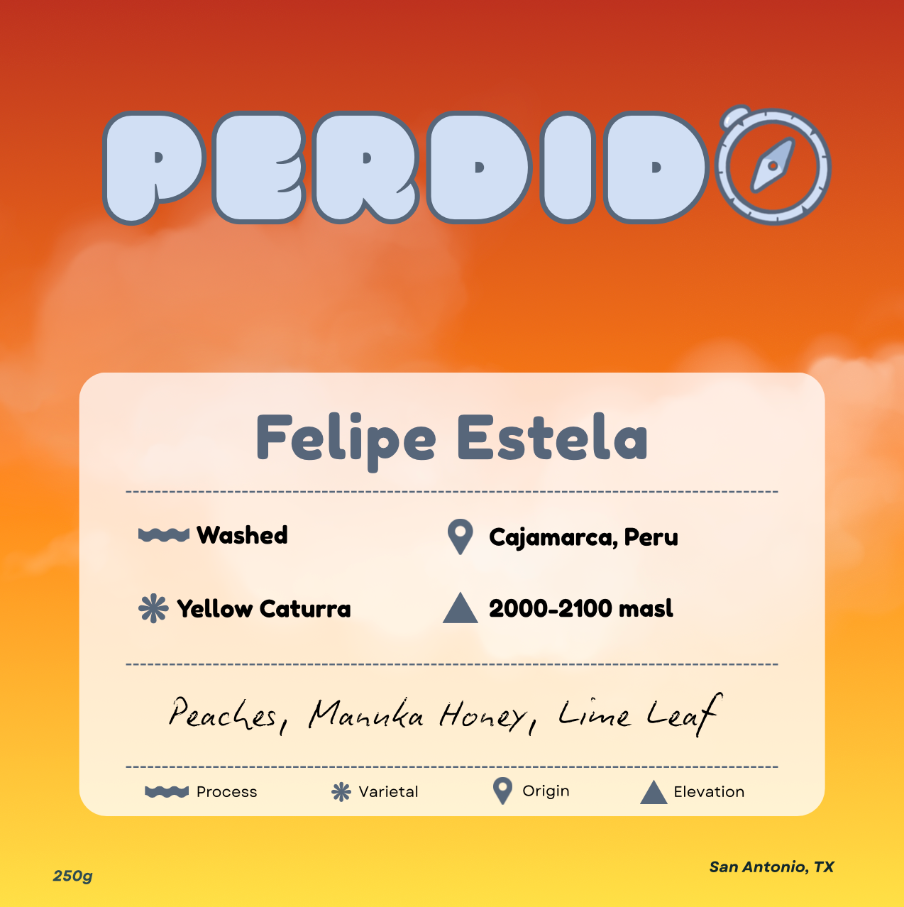 Felipe Estela - Peru Washed Yellow Caturra